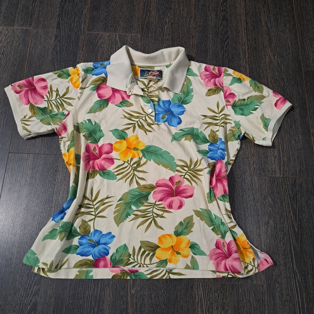 La Cabana Floral Polo Shirt